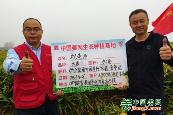 第1年種姜顆粒無收，第2年畝產(chǎn)過萬，他咋做到的？ ()