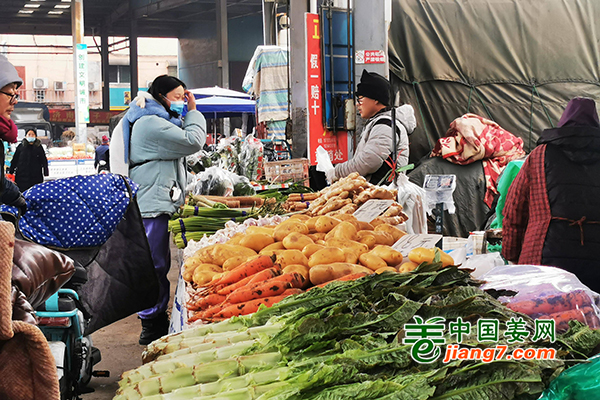 濟南：菜價保持穩(wěn)定 ()