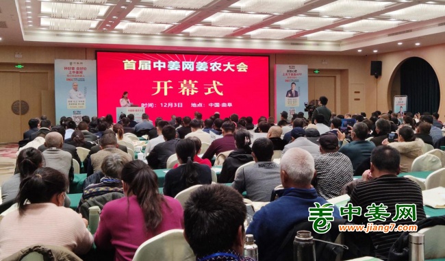 首屆中姜網(wǎng)姜農(nóng)大會--盛大開幕