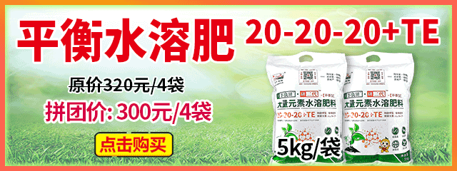 平衡水溶肥20-20-20+TE