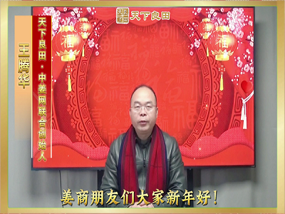 天下良田農(nóng)業(yè)科技有限公司總經(jīng)理 王騰華 給您拜年啦！ ()