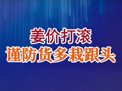 老石說姜：姜價打滾、謹防貨多栽跟頭 ()