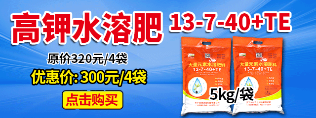 高鉀水溶肥13-7-40+TE